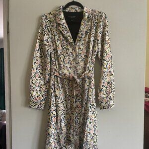 LAUNDRY by Shelli Segal floral midi shirtdress